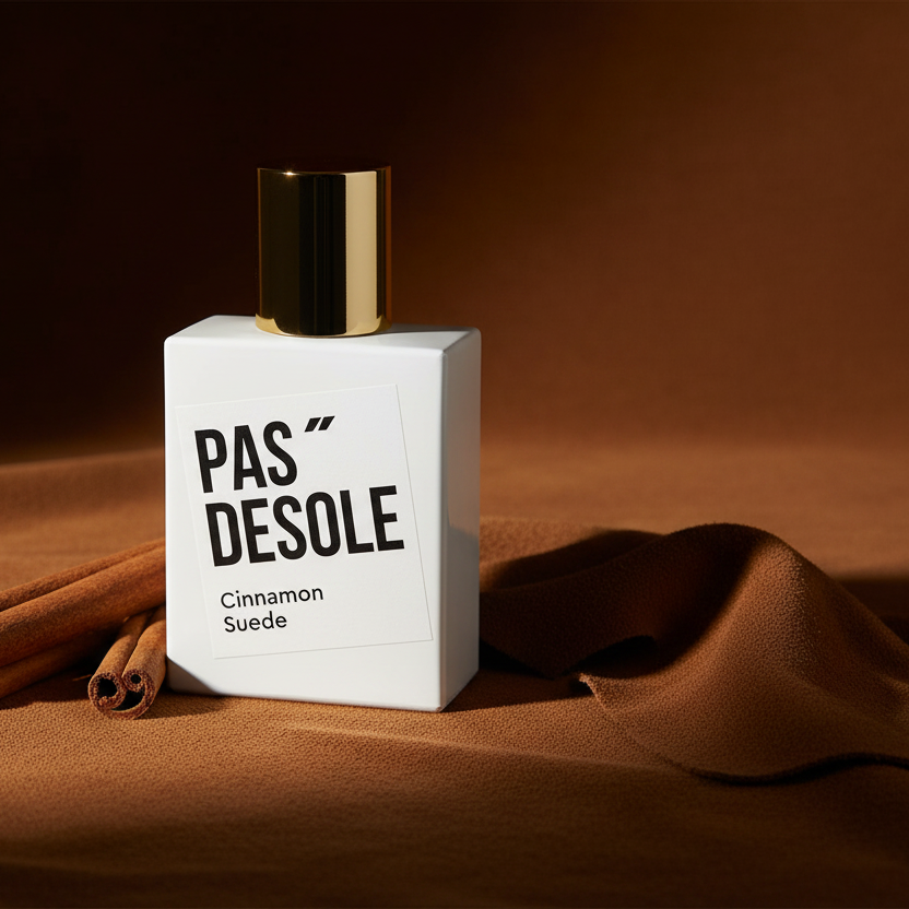 Cinnamon Suede Photorealistic Product Image